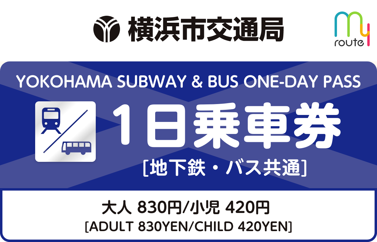 市営地下鉄・市営バス共通1日乗車券
